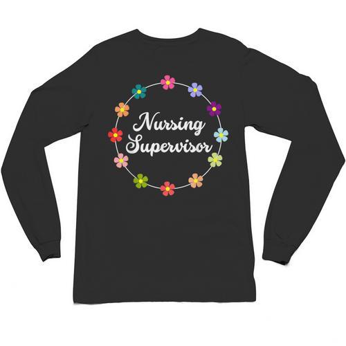 Nursing Supervisor Nurse Saying Graduation Proud Nurse Love Unisex Long Sleeve T-Shirt - Best Gift Smart