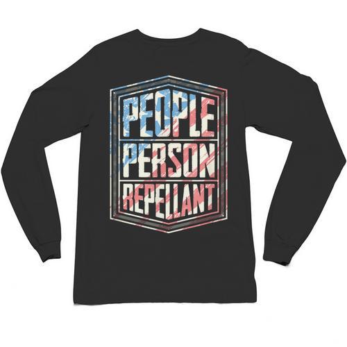 People Person Repellant Introvert Unisex Long Sleeve T-Shirt - Raresse