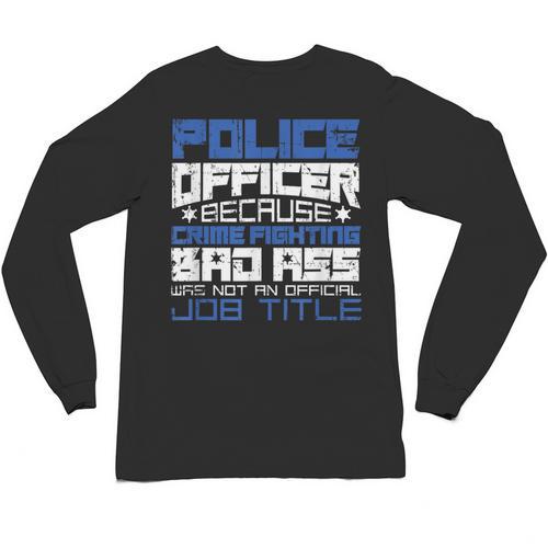 Police Officer Saying Academy Graduation Women Men Unisex Long Sleeve T-Shirt - Best Gift Smart