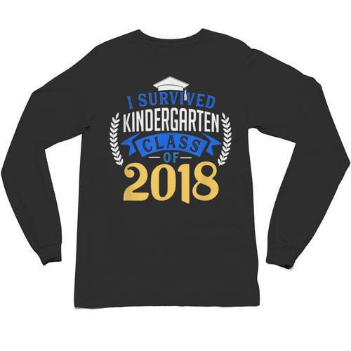 Pre School Graduation Shirts Graduate Grad 2018 Unisex Long Sleeve T-Shirt - Best Gift Smart