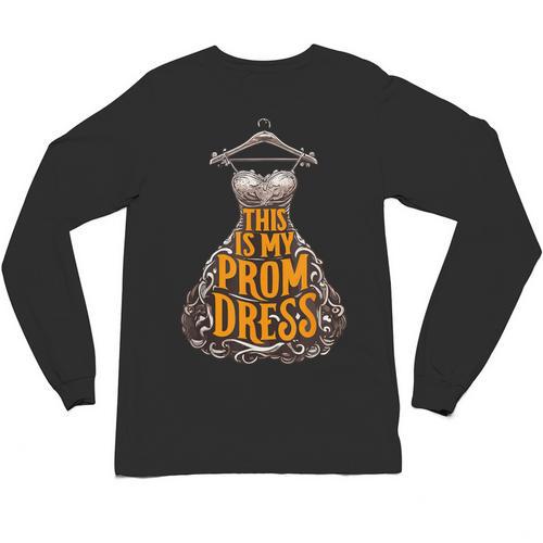 Prom Dress Prom Night Graduation Unisex Long Sleeve T-Shirt - Best Gift Smart