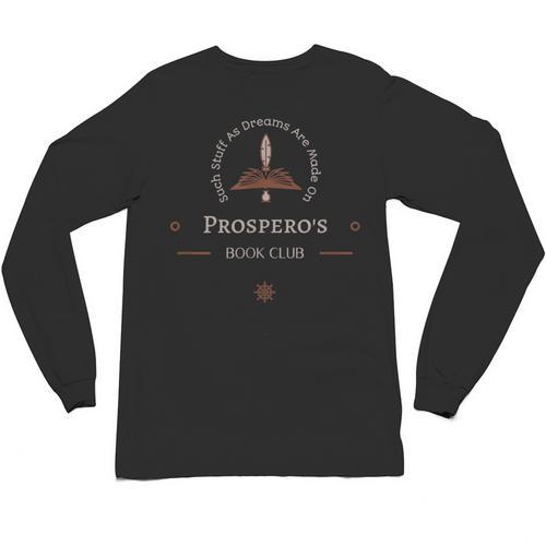 Prospero's Book Club Unisex Long Sleeve T-Shirt - Bookorys UK