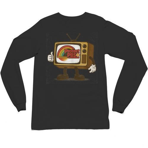 Protect PBS 80s Nostalgia Television Shirt Unisex Long Sleeve T-Shirt - Figerry