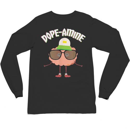 Psychology Major PsyD PhD 2024 Dopamine Graduation Unisex Long Sleeve T-Shirt - Best Gift Smart
