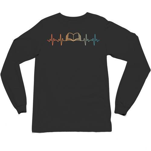 Reading Art For Men Women Bookworm Reader Book Lover Unisex Long Sleeve T-Shirt - Bookorys CA