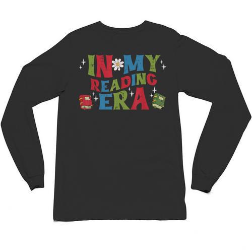 In My Reading Era Read Book Librarian Teacher Men Women Kids Unisex Long Sleeve T-Shirt - Bookorys AU