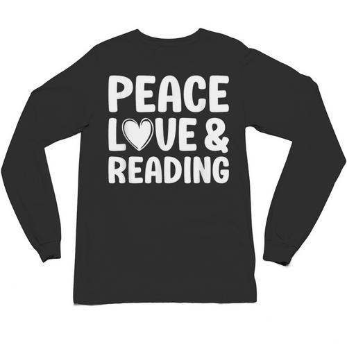 Reading I Love Books And Reading Unisex Long Sleeve T-Shirt - Bookorys
