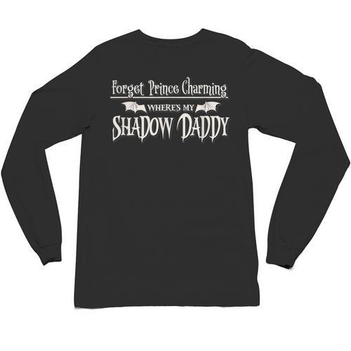 Romantasy Fantasy Romance Book Prince Charming Shadow Daddy Unisex Long Sleeve T-Shirt - Bookorys AU
