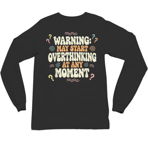 Sarcastic For Deep Thinkers Introverts Groovy Unisex Long Sleeve T-Shirt - Raresse