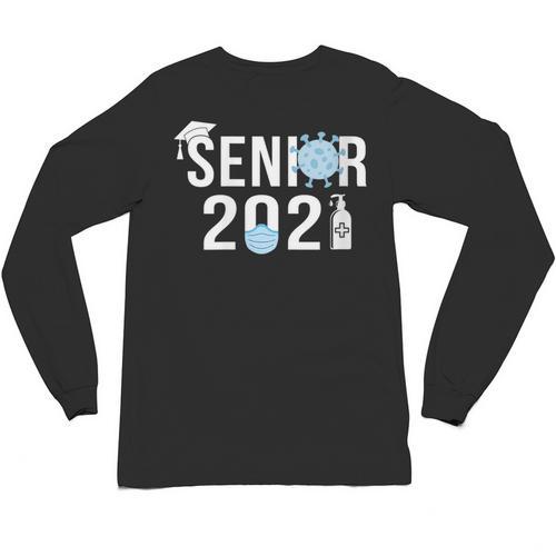 Senior 2021 Grad Shirt 2021 Graduation Unisex Long Sleeve T-Shirt - Best Gift Smart
