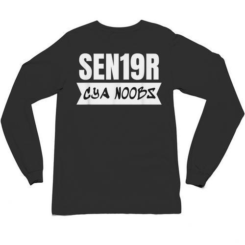 Senior Class 2019 Shirt High School Graduation Geek Unisex Long Sleeve T-Shirt - Best Gift Smart