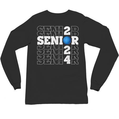 Senior Class Of 2024 Bowling First Day Of School Graduation Unisex Long Sleeve T-Shirt - Best Gift Smart