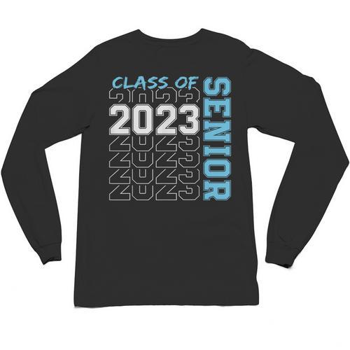 Senior Graduation Class Of 2023 Cute Senior 2023 Unisex Long Sleeve T-Shirt - Best Gift Smart