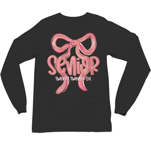 Senior Twenty Twenty-Six Coquette Graduation Class Of 2026 Unisex Long Sleeve T-Shirt - Best Gift Smart