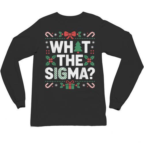 What The Sigma Christmas Party Outfit For Introverts Unisex Long Sleeve T-Shirt - Raresse