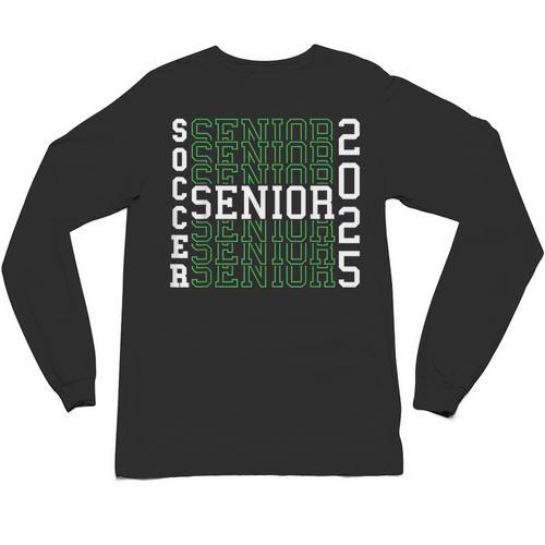 Soccer Senior Night Soccer Senior 2025 Graduation 45 Unisex Long Sleeve T-Shirt - Best Gift Smart