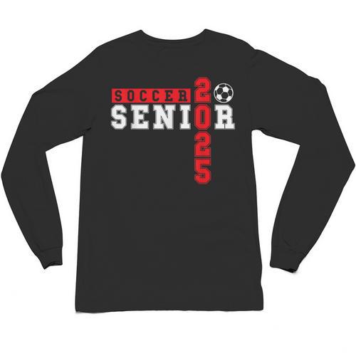Soccer Senior Night Soccer Senior 2025 Graduation 5 Unisex Long Sleeve T-Shirt - Best Gift Smart