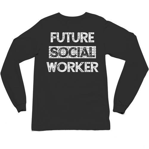 Social Worker Social Work Student Graduation Unisex Long Sleeve T-Shirt - Best Gift Smart