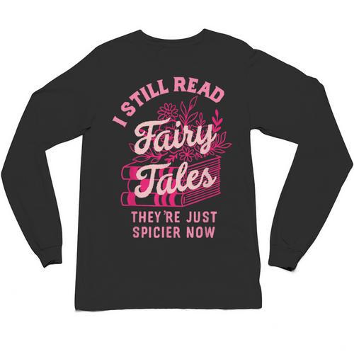 Spicy Book Lover For Women Who Love To Read Romance Fantasy Unisex Long Sleeve T-Shirt - Bookorys CA