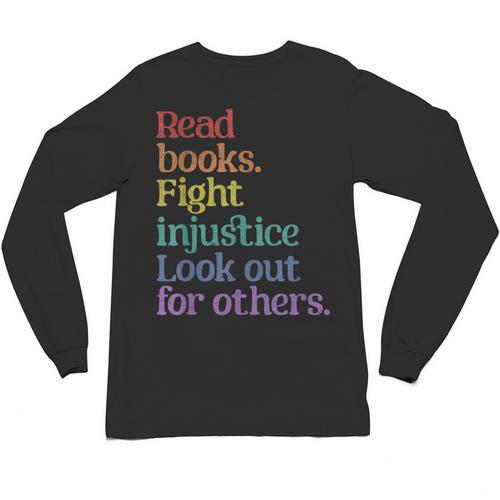 Stop Book Banning Pro Library Unisex Long Sleeve T-Shirt - Bookorys UK