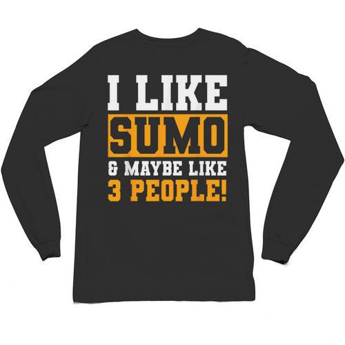 Sumo Wrestling Introvert Wrestler Sumotori Japanese Sport Unisex Long Sleeve T-Shirt - Raresse