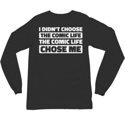 Superheroes Art Graphic Novels Comic Books Unisex Long Sleeve T-Shirt - Bookorys DE