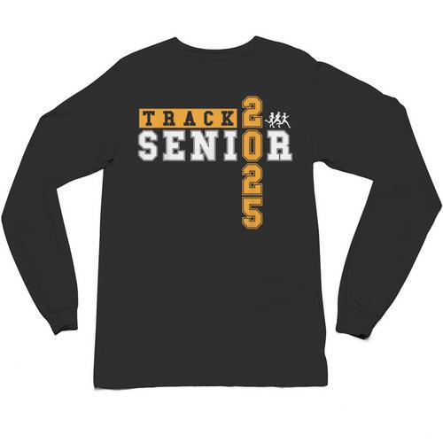 Track Senior Night Track Senior 2025 Graduation 8 Unisex Long Sleeve T-Shirt - Best Gift Smart