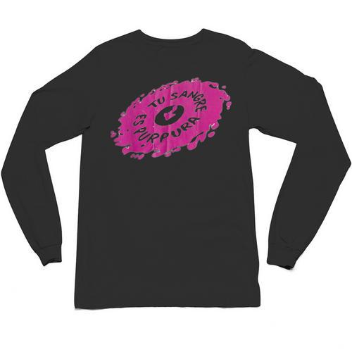 Tu Sangre Es Purpura Mexican Nostalgia Unisex Long Sleeve T-Shirt - Figerry