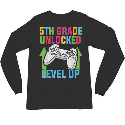 VIDEO GAMER Graduation Student Teacher Last Day School Kids Unisex Long Sleeve T-Shirt - Best Gift Smart