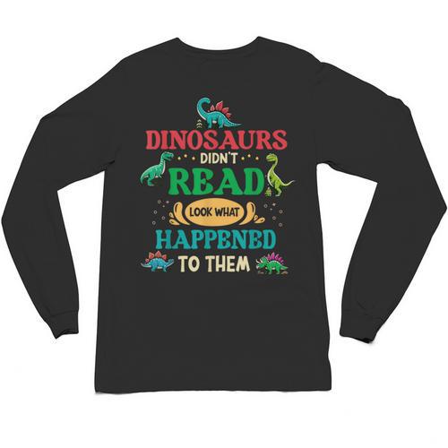 Vintage Librarian Book Reader Library Book Reading Unisex Long Sleeve T-Shirt - Bookorys
