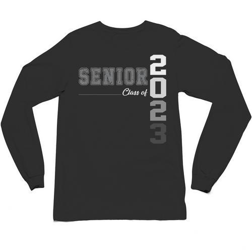 Vintage Senior Class Of 2023 Senior Graduation 2023 Unisex Long Sleeve T-Shirt - Best Gift Smart