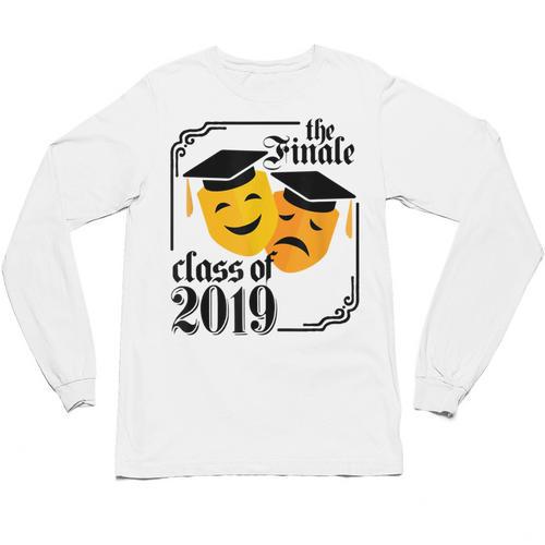2020 Graduation Shirt Theater Drama Tshirt Senior Unisex Long Sleeve T-Shirt - Best Gift Smart
