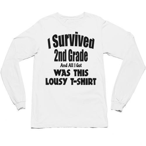 2nd Grade Graduation Boy Girl Graduate Education Unisex Long Sleeve T-Shirt - Best Gift Smart