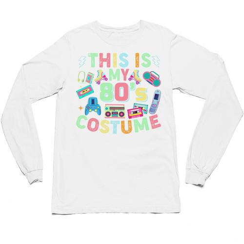 This Is My 90s Costume Mixtape Era Outfits Nostalgia 1990s Premium Tri-Blend Unisex Long Sleeve T-Shirt - Figerry