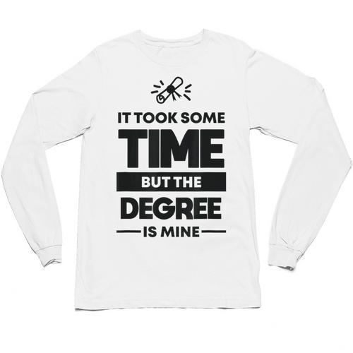 Adult College Graduation Unisex Long Sleeve T-Shirt - Best Gift Smart