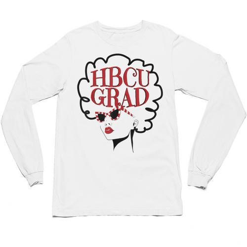 African American HBCU Grad College Graduation Unisex Long Sleeve T-Shirt - Best Gift Smart
