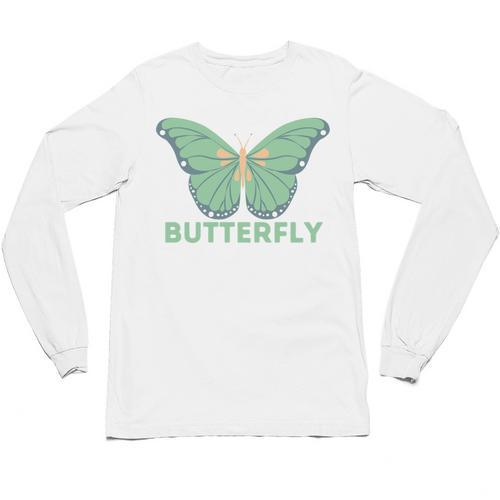 Anti-Social Introvert Butterfly Unisex Long Sleeve T-Shirt - Raresse
