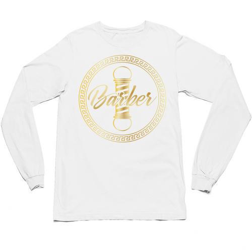 Barbershop Apparel Barber School Graduation Unisex Long Sleeve T-Shirt - Best Gift Smart