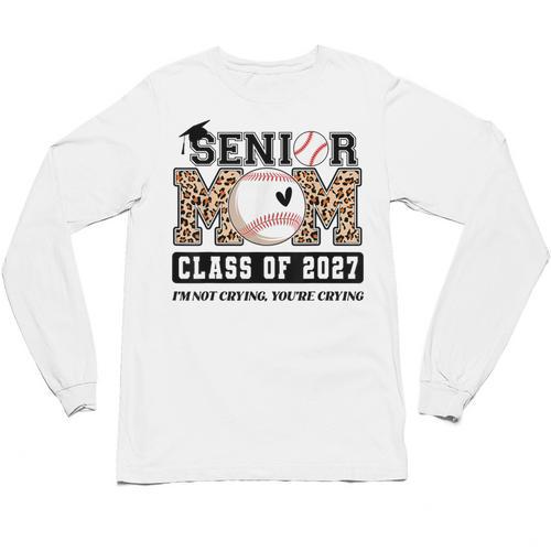Baseball Senior Class Of 2027 Senior 2027 Graduation Women Unisex Long Sleeve T-Shirt - Best Gift Smart