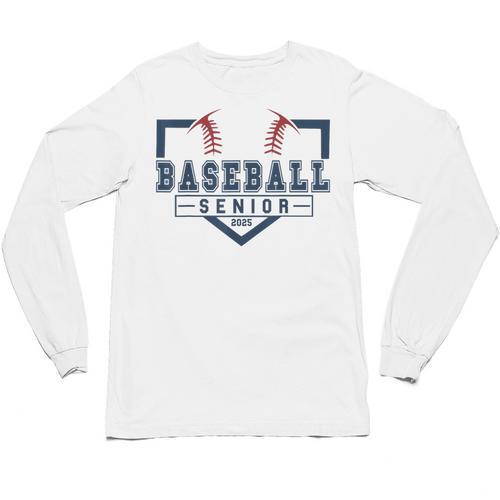 Baseball Senior Night Baseball Senior 2025 Graduation 50 Unisex Long Sleeve T-Shirt - Best Gift Smart