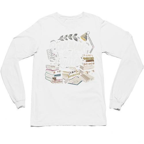 Bookmarks Are For Quitters Book Lovers Reading Unisex Long Sleeve T-Shirt - Bookorys UK