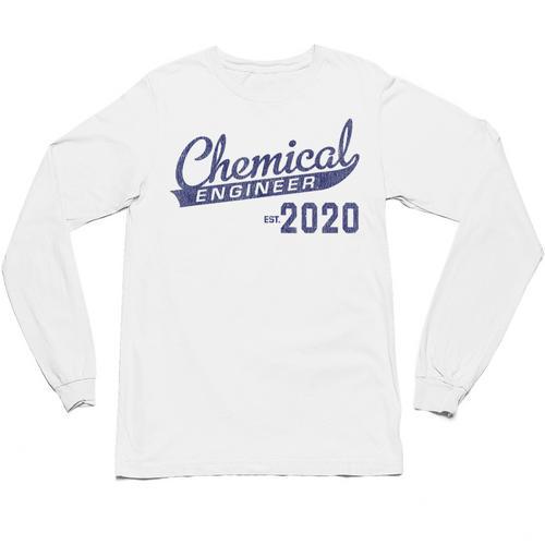 Chemical Engineer 2020 Graduation Engineering Unisex Long Sleeve T-Shirt - Best Gift Smart