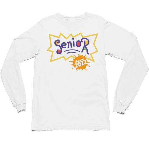 Class Of 2022 Senior Year 90's TV Style Graduation For Grad Unisex Long Sleeve T-Shirt - Best Gift Smart