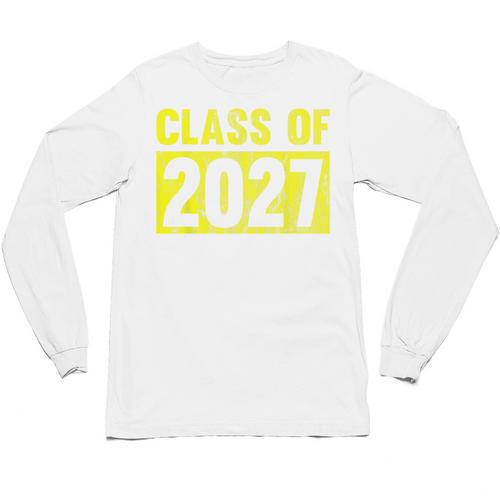 Class Of 2027 Future Graduation Tee T-Shirt Unisex Long Sleeve T-Shirt - Best Gift Smart