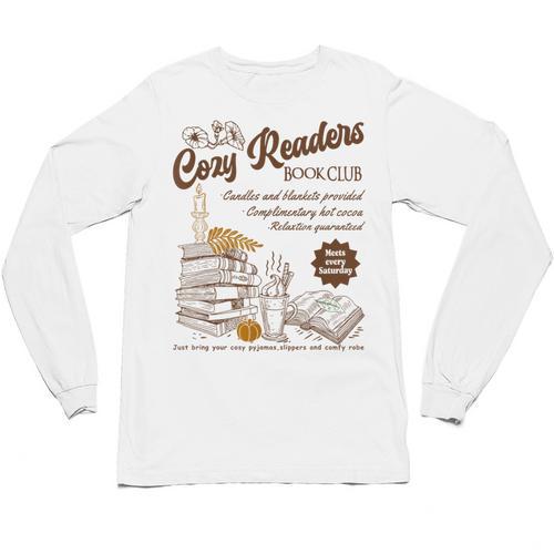 Cozy Girl Book Club Cozy Readers Book Club Unisex Long Sleeve T-Shirt - Bookorys