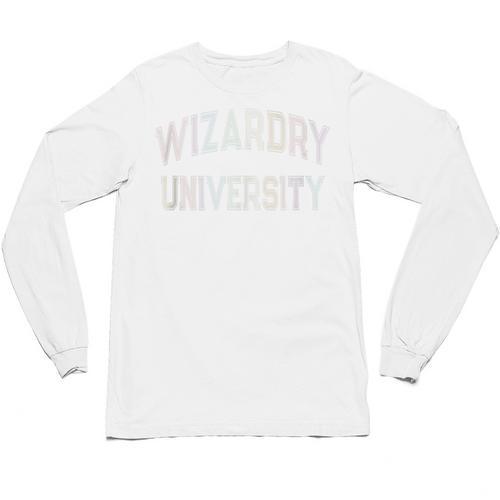 Crazy Antisocial WIZARDRY UNIVERSITY Introvert Don't Call Me Unisex Long Sleeve T-Shirt - Raresse