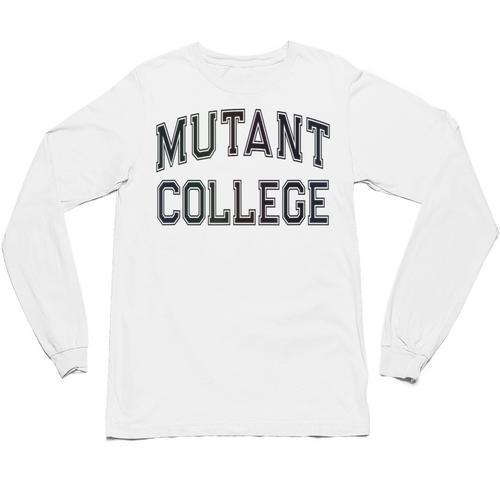 Crazy Sarcastic MUTANT COLLEGE Introvert Anti Social Unisex Long Sleeve T-Shirt - Raresse
