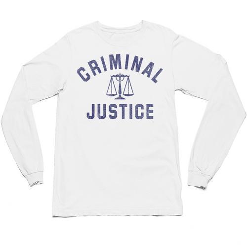 Criminal Justice Major College Graduate Graduation Unisex Long Sleeve T-Shirt - Best Gift Smart