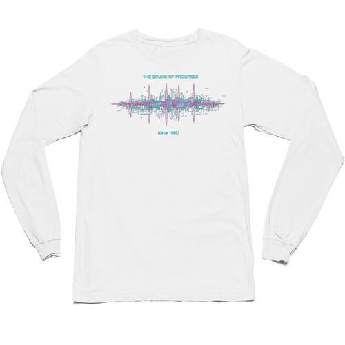 DIAL UP Modem Sound Of Progress 1996 Gen X Tech Nostalgia Premium Tri-Blend Unisex Long Sleeve T-Shirt - Figerry