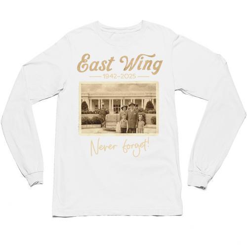 East Wing Never Forget American Vintage Nostalgia Premium Tri-Blend Unisex Long Sleeve T-Shirt - Figerry